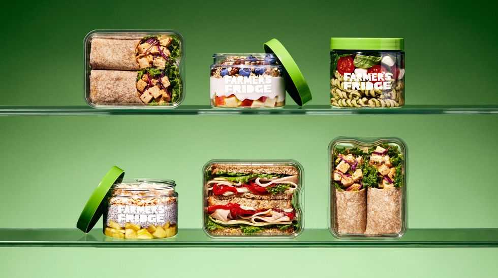 Farmer's Fridge food Delta flight