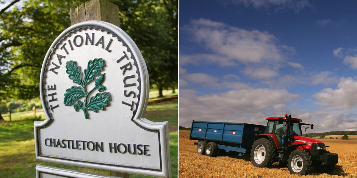 Farmers hit with yet ANOTHER blow as National Trust set to rewild farms