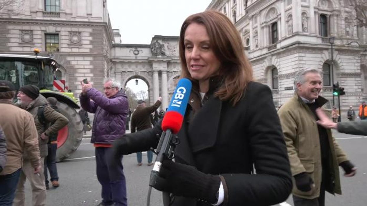WATCH: Farmers show support for GB News at London protests: 'People who want the truth!'