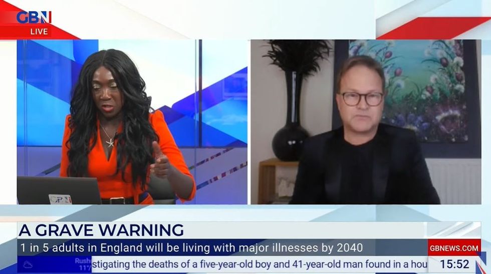 Fat Families star Steve Miller and Nana Akua