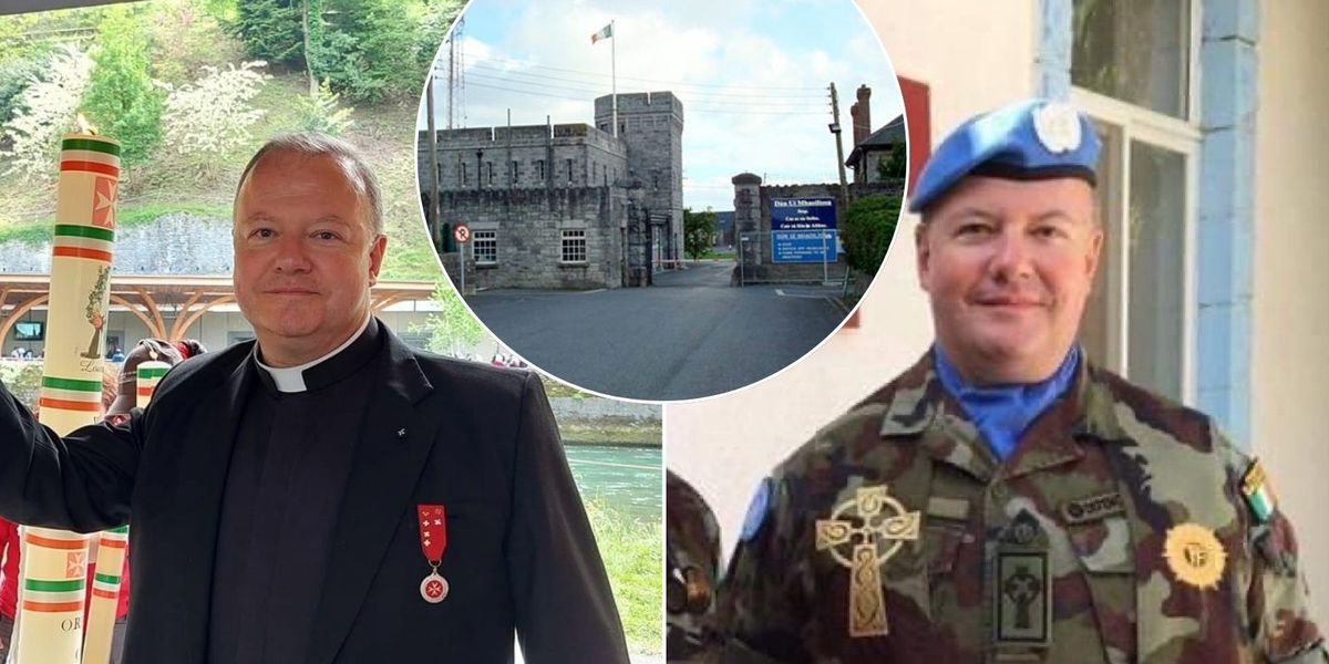 NextImg:Army chaplain stabbed several times outside barracks in Ireland as teenager arrested