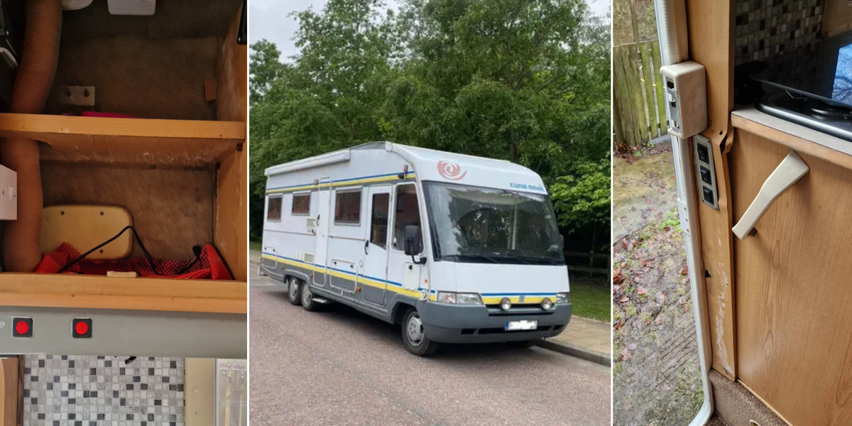 NextImg:Man scammed out of £13,000 after buying faulty campervan issues message to 'vile' crooks: 'Enjoy their money - it wasn't deserved'