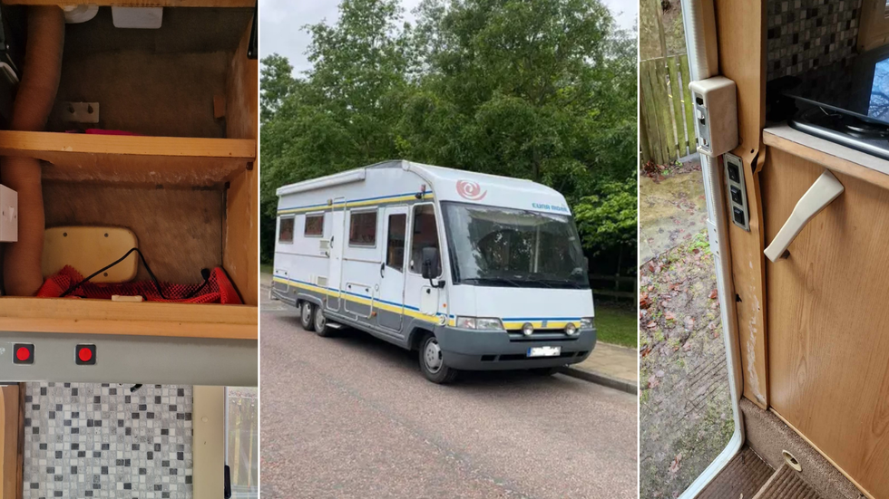 Faulty campervan pictures