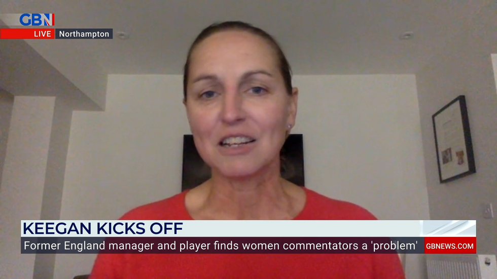 Faye White appears on GB News