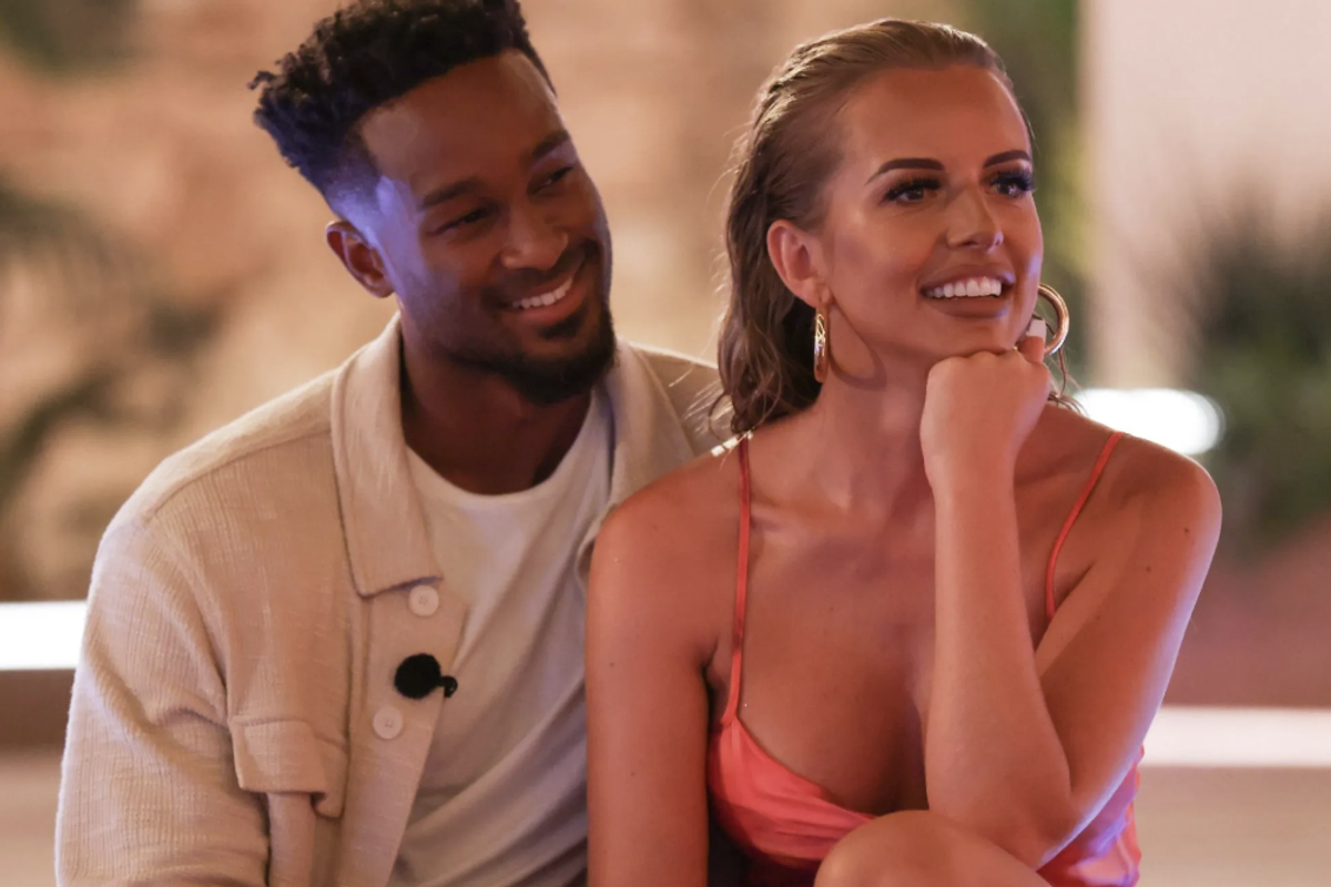 Faye Winter and Teddy Soares