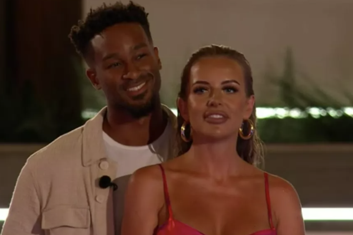 Faye Winter and Teddy Soares