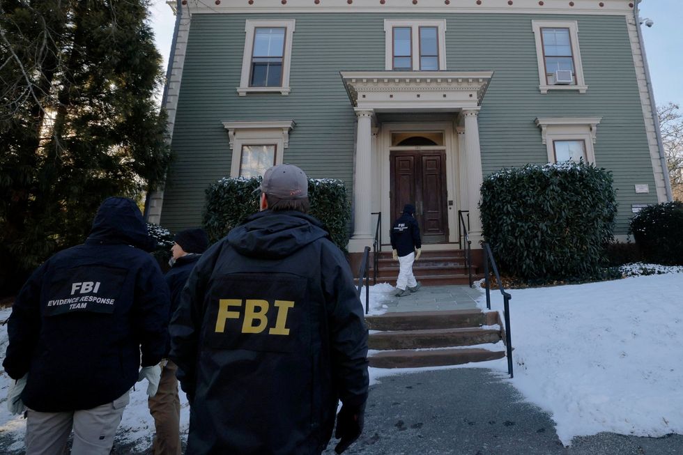 FBI teams on the ground at Brown University after the shooting