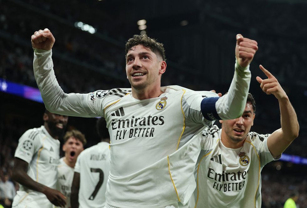 Fede Valverde scored the first hat-trick of his career as Real Madrid thrashed Manchester City
