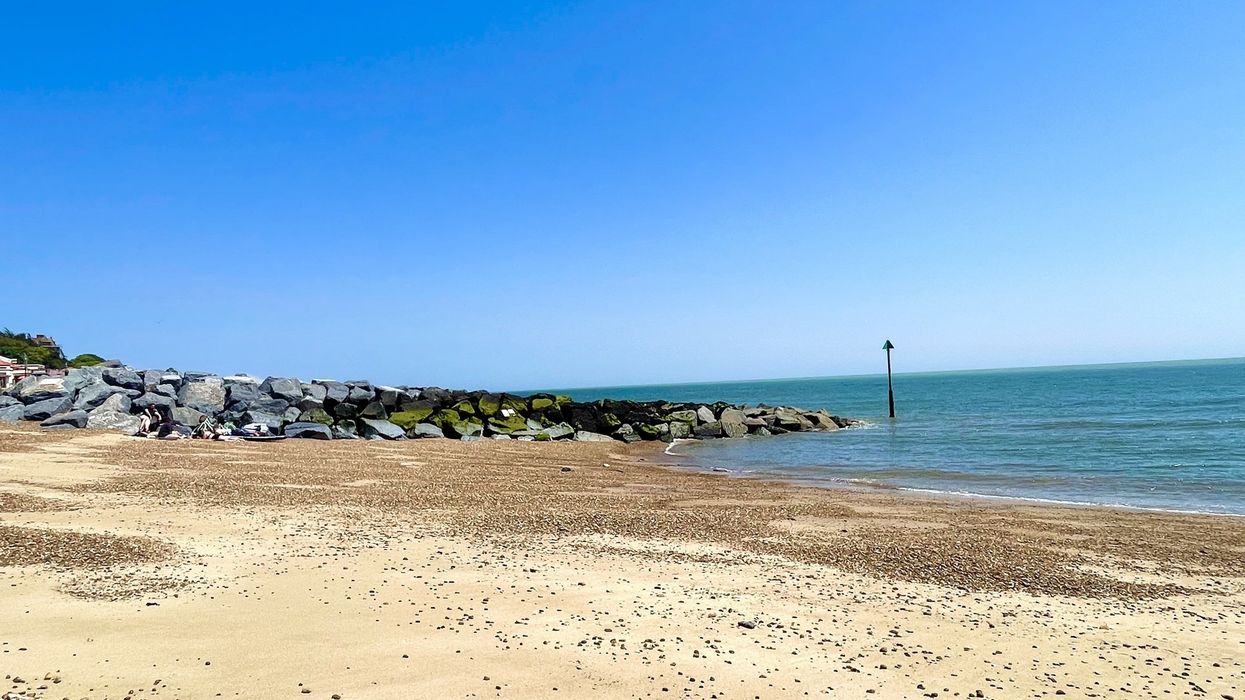 Felixstowe beach, Suffolk
