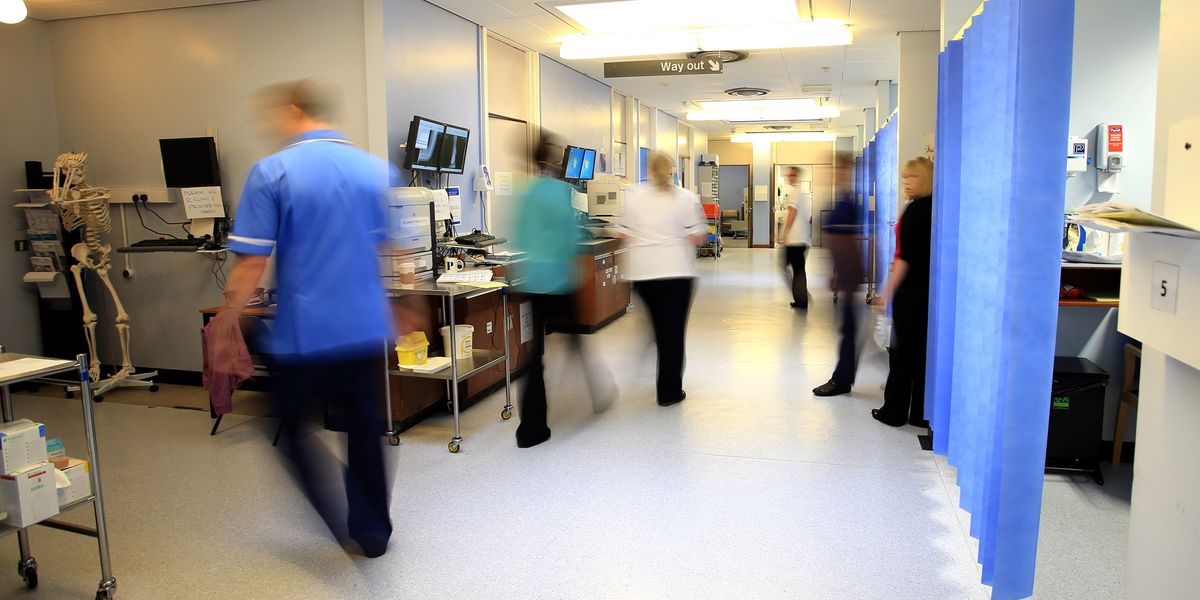 NextImg:Female workers suspended by NHS chiefs after complaining about sharing changing room with trans woman