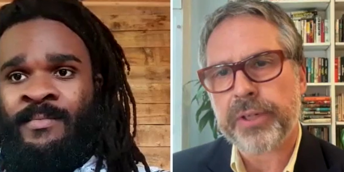 NextImg:'You're a joke!' Watch the moment GB News guests throw punches over British history