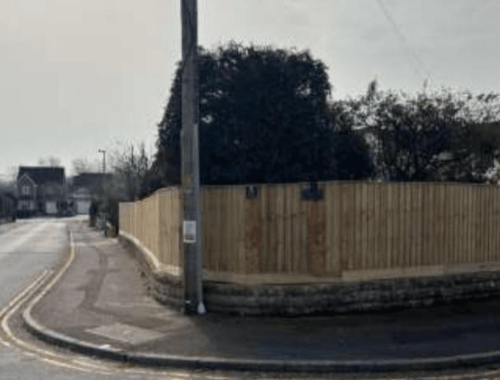 Fence in Wiltshire