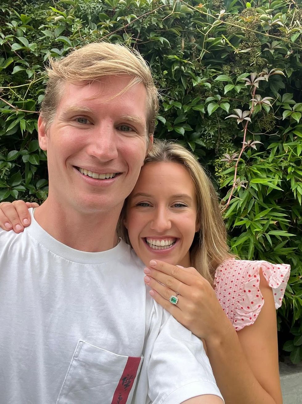 Fergus Wright and Ella Mountbatten