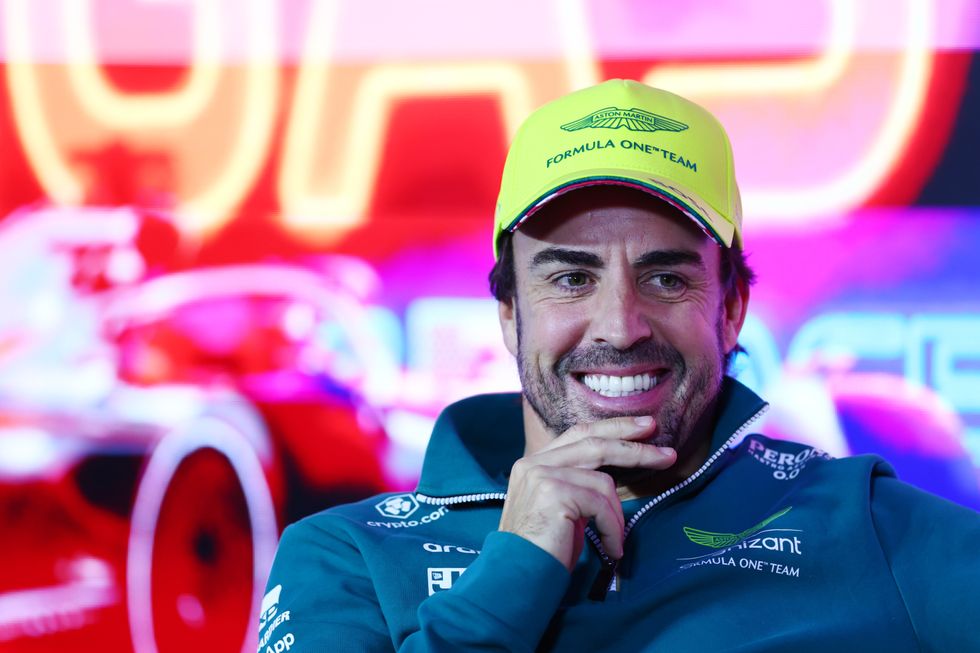 Fernando Alonso is out of contract at the end of the year