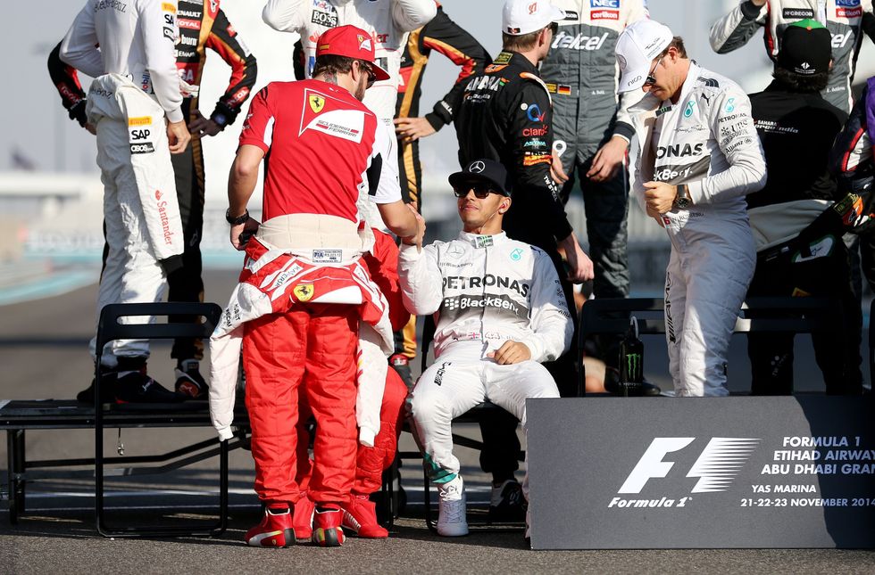 Fernando Alonso Lewis Hamilton
