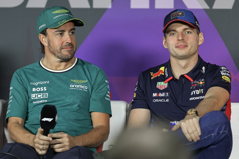 Fernando Alonso Max Verstappen