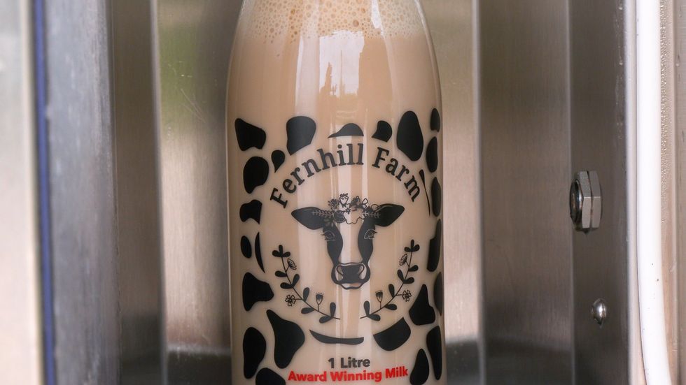 Leite da Fazenda Fernhill