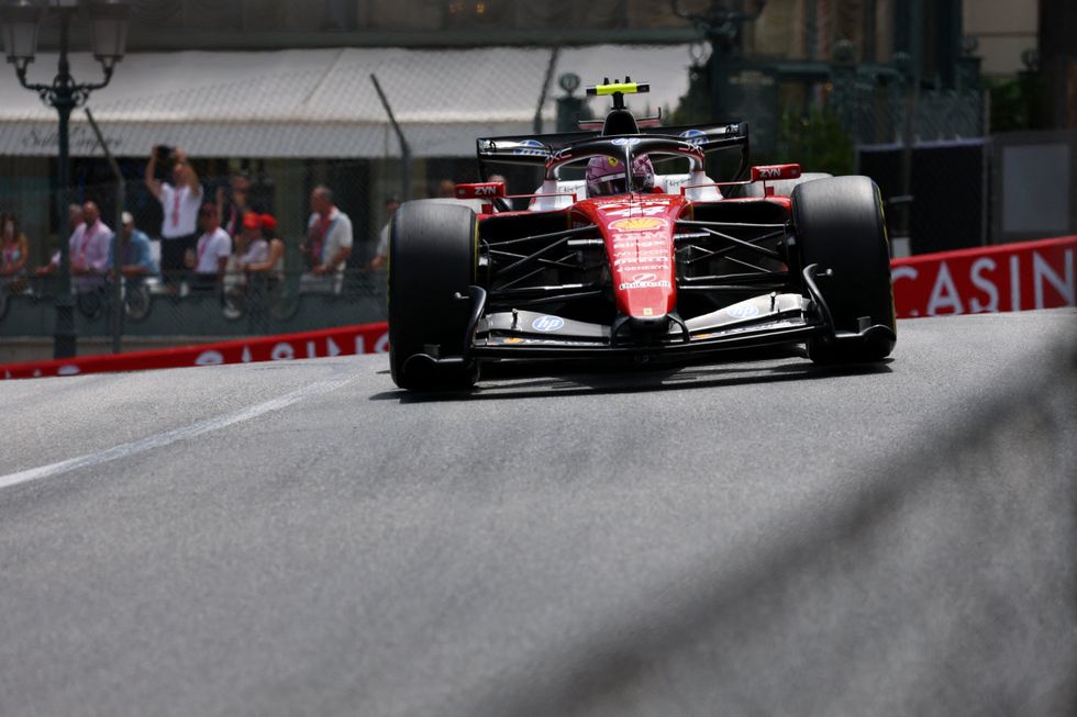 Ferrari, as expected, dominated the initial practice session at the Monaco Grand Prix