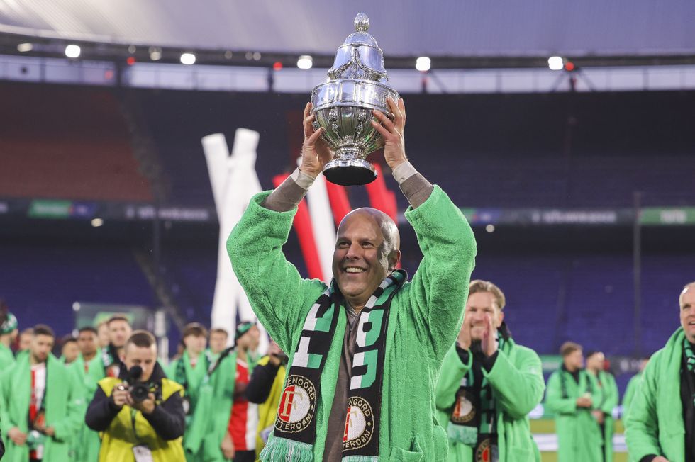 Feyenoord won the KNVB Cup on Sunday