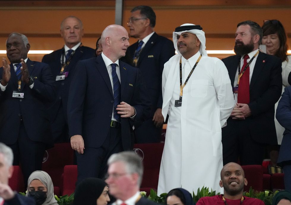 FIFA continue to face scrutiny over Qatar's host status.
