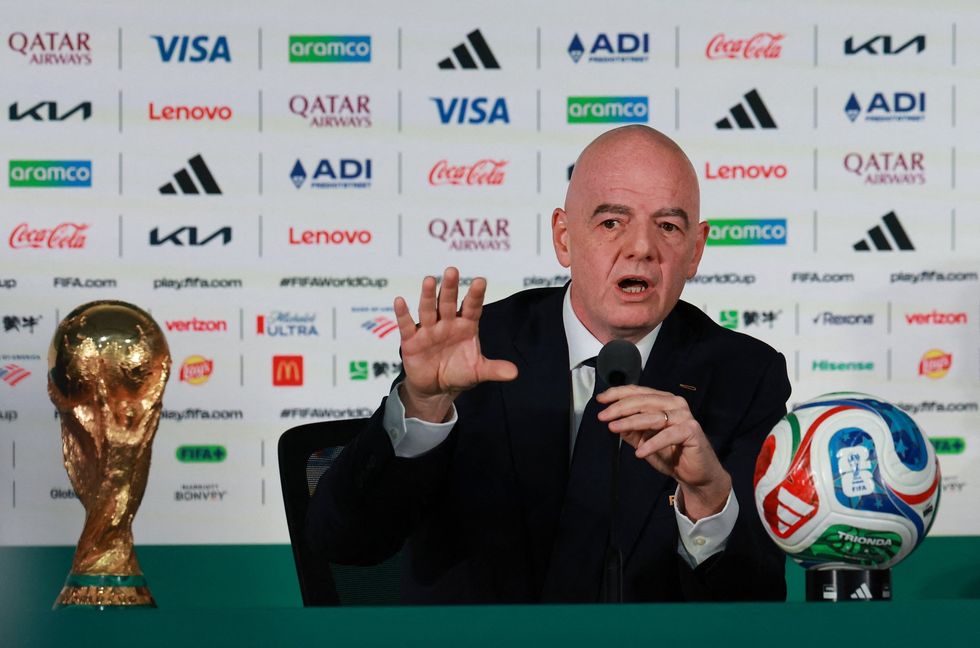 FIFA president Gianni Infantino urged critics to "chill and relax"