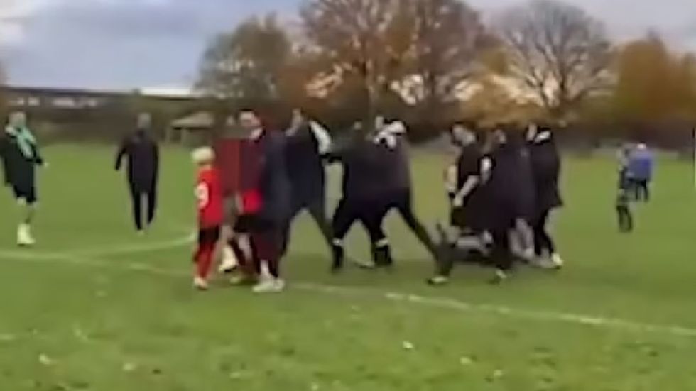 Fights previously broke out between parents at an under-10s football match in Kent\u200b