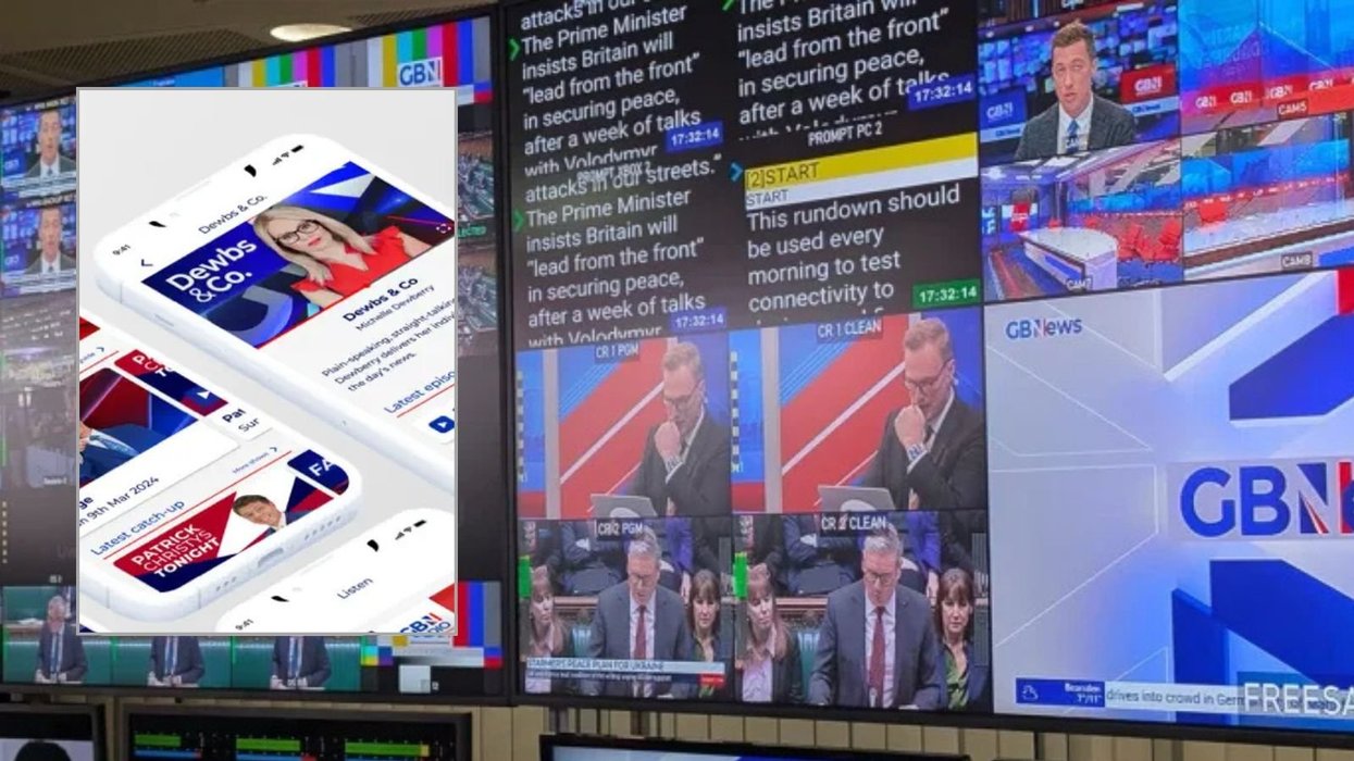 GB News soars to become fastest-growing news app in the UK