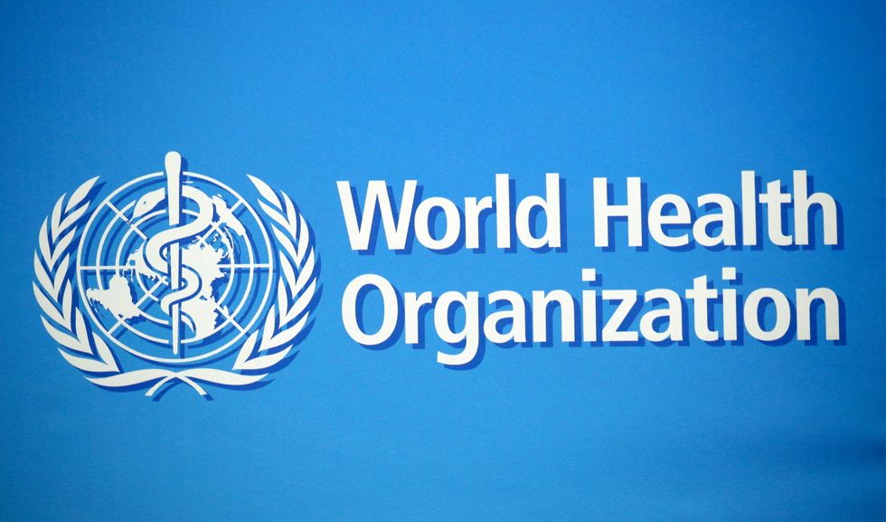 FILE PHOTO: A logo is pictured at the World Health Organization (WHO) building in Geneva, Switzerland, February 2, 2020. Picture taken February 2, 2020. REUTERS/Denis Balibouse/File Photo