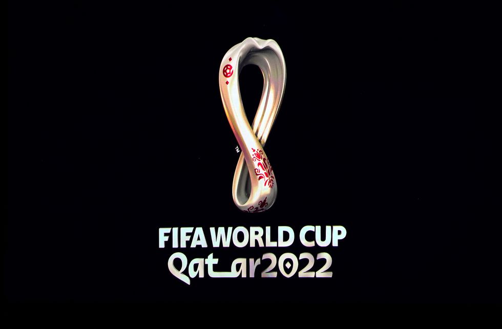 File photo dated 01-04-2022 of Qatar 2022 Fifa World Cup logo. The World Cup looks set to begin a day earlier than planned as reports claim FIFA is in discussions over a request for hosts Qatar to kick off the finals. Issue date: Wednesday August 10, 2022.