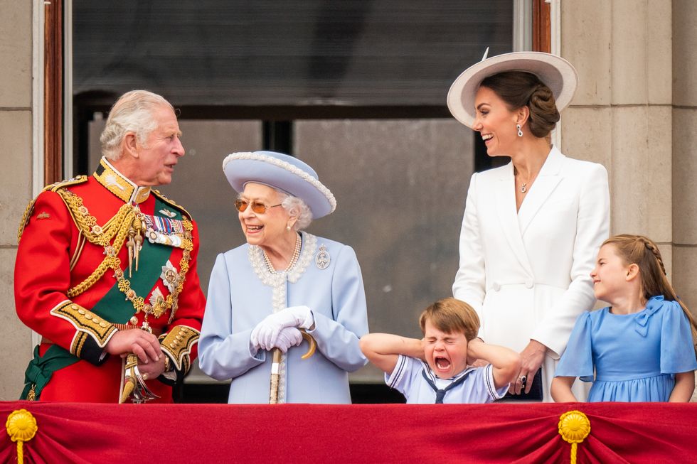 File photo dated 02/06/22 of the then Prince of Wales (now King Charles III), Queen Elizabeth II, Prince Louis, the then Duchess of Cambridge (now the Princess of Wales)and Princess Charlotte on the balcony of Buckingham Palace after the Trooping the Colour ceremony at Horse Guards Parade, central London. PA photographers choose their top pictures of 2022's biggest stories. They have shared insight into the stories behind the images that helped define 2022. From the Queen's funeral to the war in Ukraine, photographers at the PA news agency have taken pictures that capture some of the year's most historic moments. Here they choose their favourite shots and share insight into the stories behind the images that helped define 2022. Issue date: Thursday December 22, 2022.