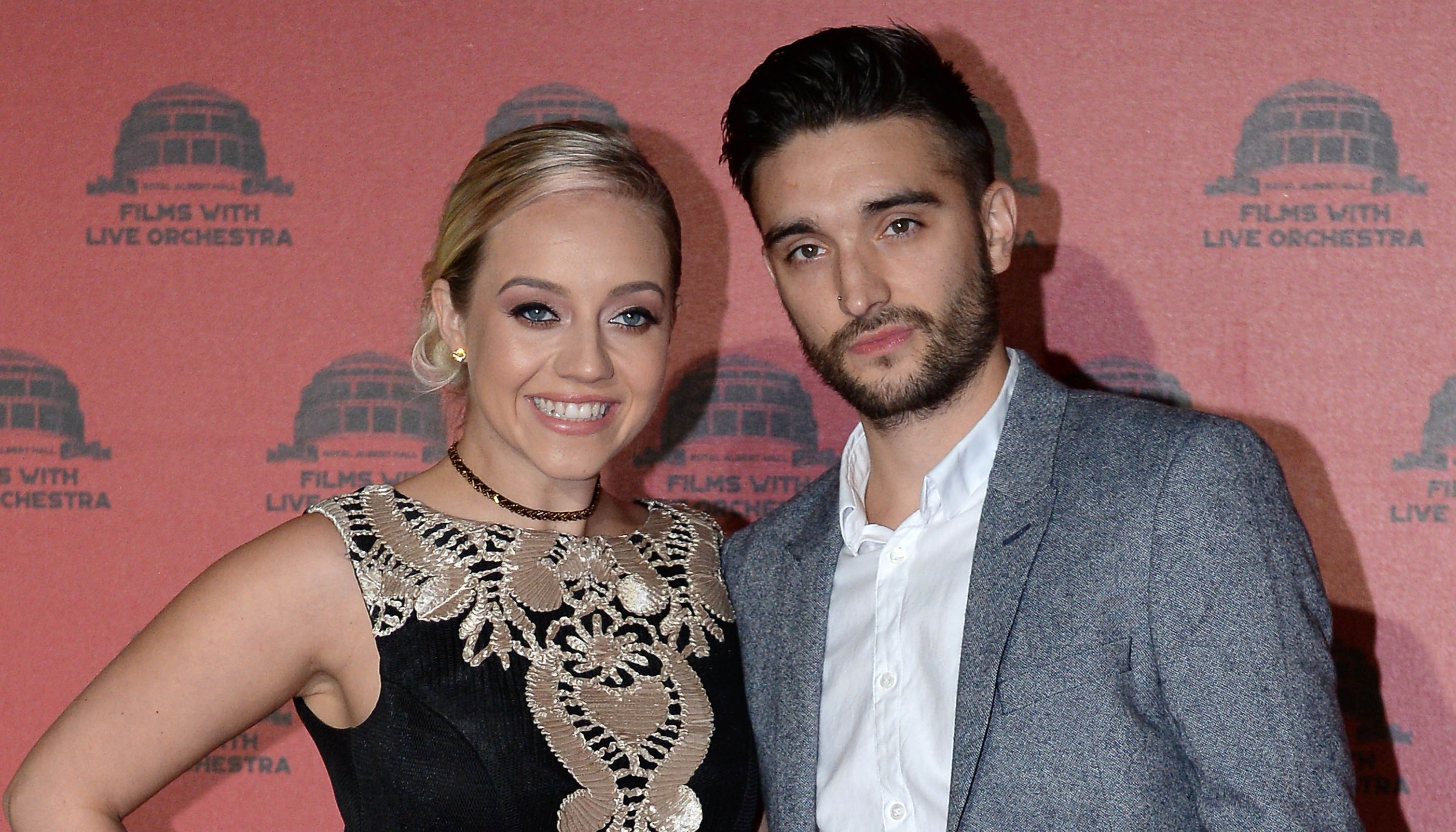 File photo dated 03/11/16 of Tom and Kelsey Parker at the Royal Albert Hall in London. Thousands of pounds in donations have poured into a fundraiser set up by The Wanted star Tom Parker's widow within just 12 hours. Kelsey Parker created the GoFundMe page on Saturday for people to %22keep Tom's memory alive forever%22 via donations to charitable causes instead of sending flowers and cards. The page exceeded its 5,000 target within the first 12 hours, with more than 10,000 raised so far. Issue date: Saturday April 2, 2022.