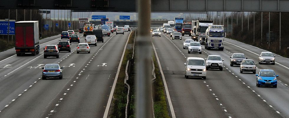 File photo dated 07/01/14 of vehicles travelling along the M1 motorway near Nottingham, as the average premium paid by customers for private motor insurance in the third quarter of this year was 2% higher than a year earlier, as vehicle repair costs increased, according to an insurance industry body.