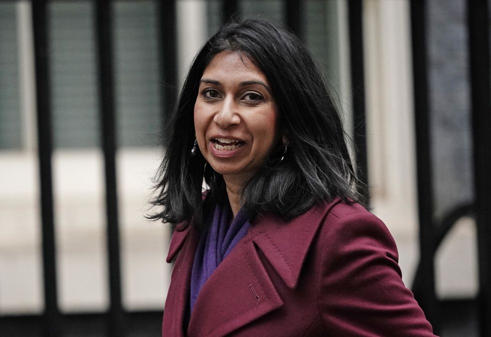 File photo dated 07/12/21 of Home Secretary Suella Braverman who has told police forces in England and Wales that common sense policing must take priority over diversity and inclusion initiatives. In an open letter to police chiefs released on Saturday, the Home Secretary set out her key priorities for the police and her crime-cutting agenda. Issue date: Saturday September 24, 2022.