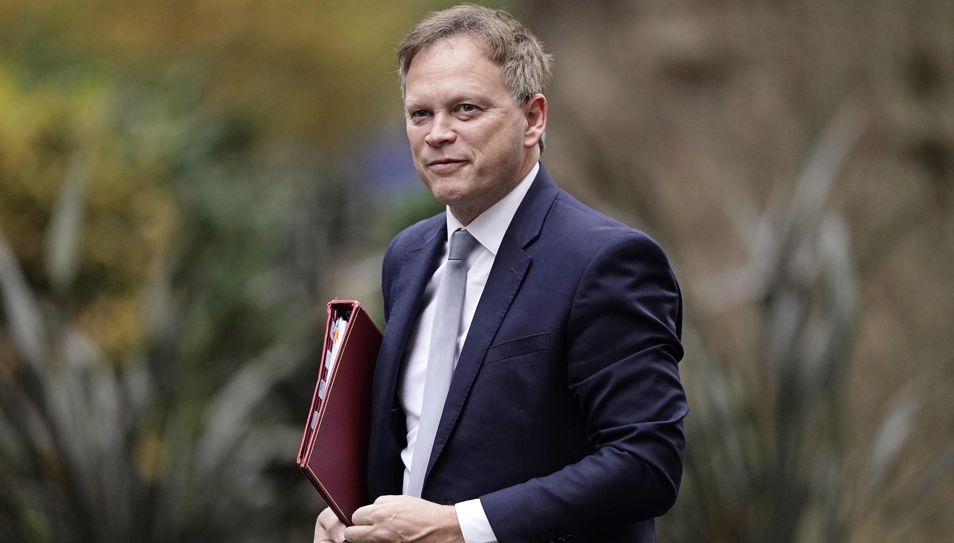 File photo dated 07/12/21 of Transport Secretary Grant Shapps, who said a \u201crange of contingency measures\u201d would be kept in reserve.