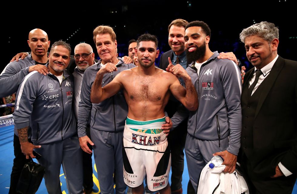 File photo dated 08-09-2018 of Amir Khan, the 2004 Olympic silver medallist who became a unified world champion at light-welterweight, has announced the end of his in-ring career. Issue date: Friday May 13, 2022.