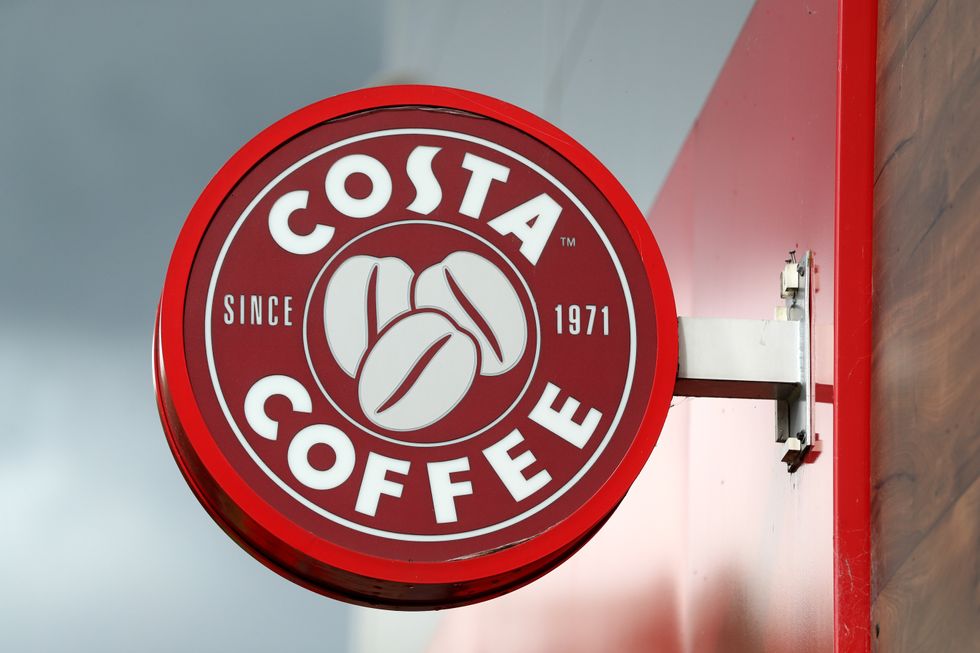 File photo dated 10/07/20 of a general view of a Costa Coffee sign as the chain is to create 2,000 jobs and give its staff a 5% pay rise. Picture date: Thursday September 9, 2021.