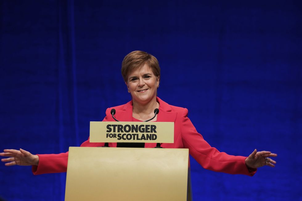 File photo dated 10/10/22 of First Minister Nicola Sturgeon who has said no country in history has been %22better prepared to become independent%22 than her country will be.