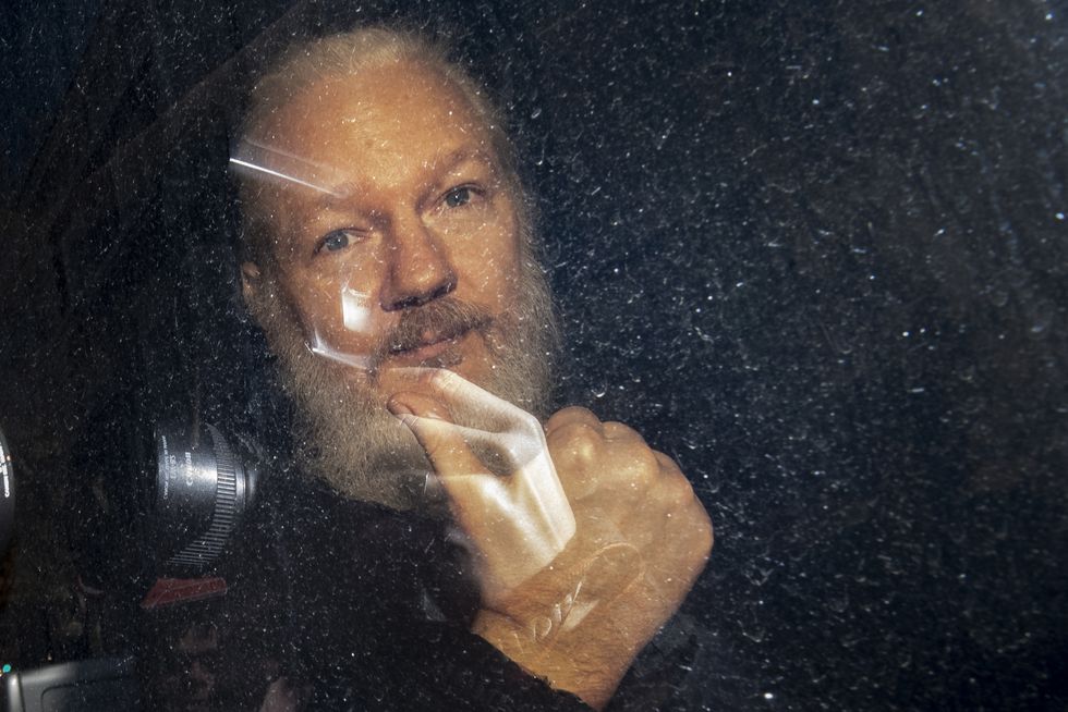 File photo dated 11/04/19 of Julian Assange arriving at Westminster Magistrates' Court in London. The US Government has won its High Court bid to overturn a judge's decision not to extradite WikiLeaks founder Julian Assange. Issue date: Friday December 10, 2021.