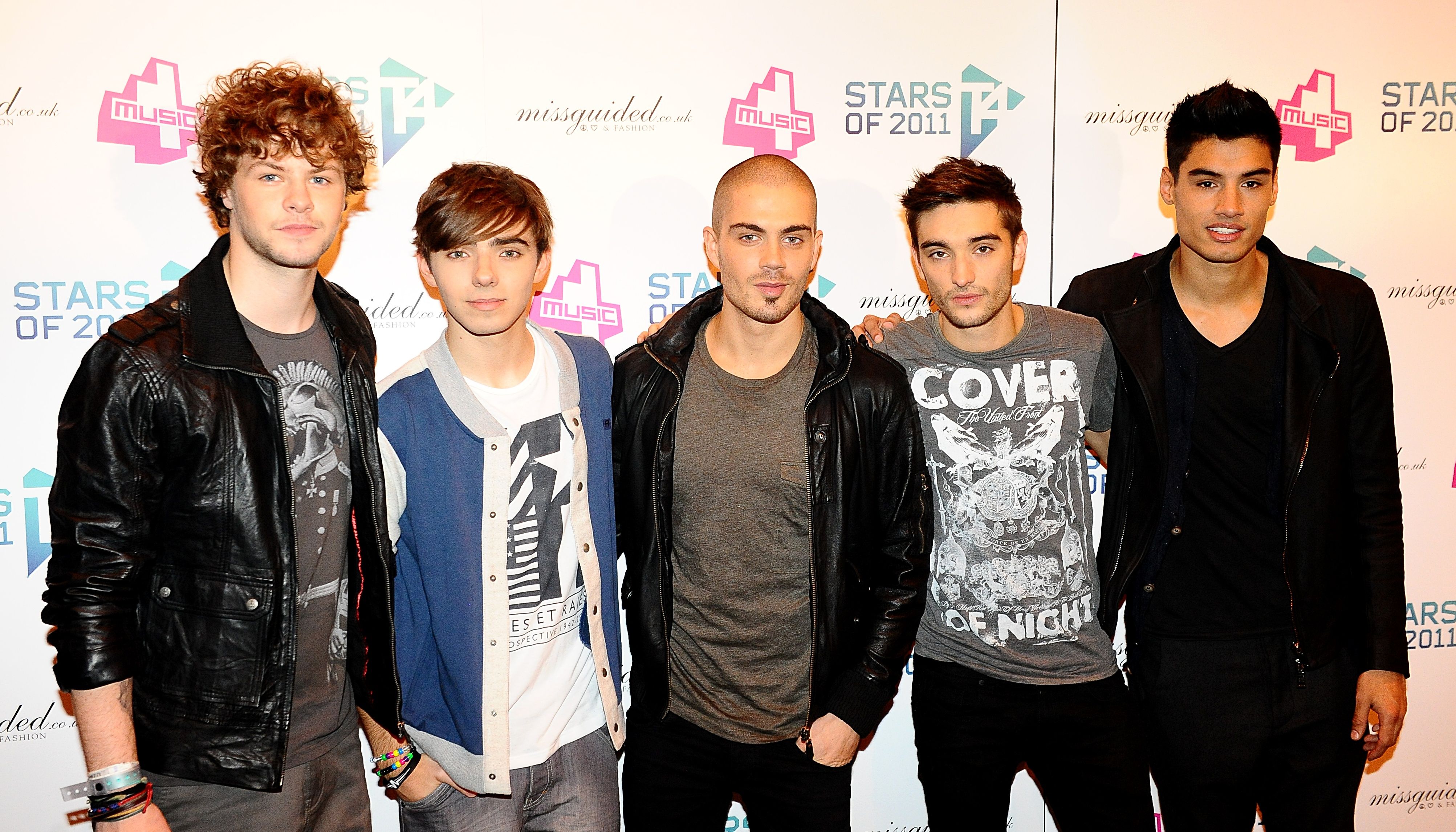 File photo dated 11/12/11 of (left to right) Jay McGuiness, Nathan Sykes, Max George, Tom Parker and Siva Kaneswaran of The Wanted during T4's Stars of 2011 event, at Earls Court, London. The Wanted star Tom Parker has died at the age of 33 after being diagnosed with an inoperable brain tumour, the band has announced. The singer revealed his diagnosis in October 2020 and underwent chemotherapy and radiotherapy. Issue date: Wednesday March 30, 2022.