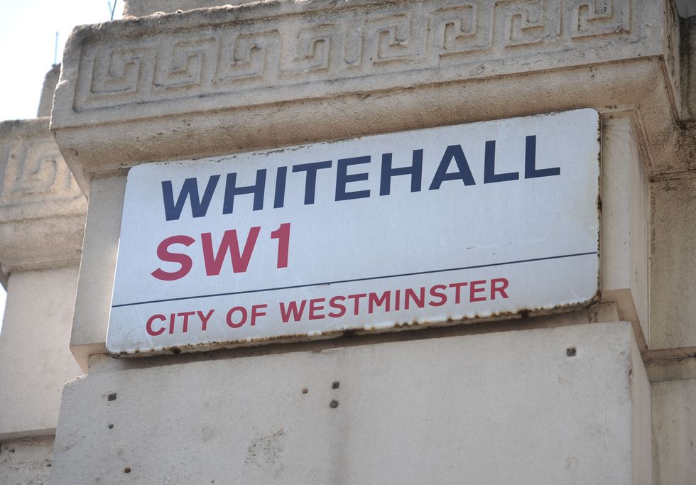 File photo dated 13/05/15 of a general view of the sign of Whitehall in London. An %22unacceptable%22 level of delays in carrying out essential security checks on government officials is hampering vital national security work, the Whitehall spending watchdog has warned. The National Audit Office (NAO) said UK Security Vetting (UKSV) the Cabinet Office body responsible has seen its performance fall to its worst level since it was created in 2017. Issue date: Wednesday January 18, 2023.