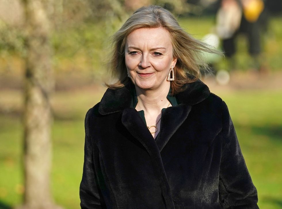 File photo dated 14/01/22 of Foreign Secretary Liz Truss who will warn Vladimir Putin must "desist and step back" from war in Ukraine or risk being dragged into a prolonged conflict like the Soviet invasion of Afghanistan. Issue date: Friday January 21, 2022.