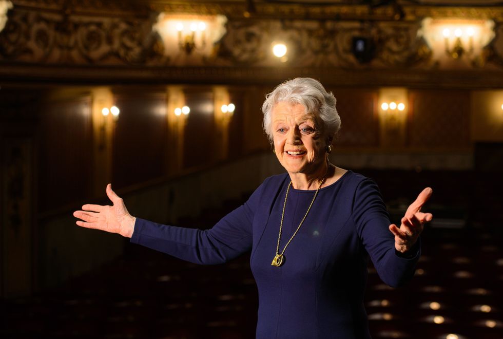 File photo dated 15/04/14 of Actress Dame Angela Lansbury onstage during a photo call at the Gielgud Theatre, in central London. Angela Lansbury has died at the age of 96 according to a family statement.