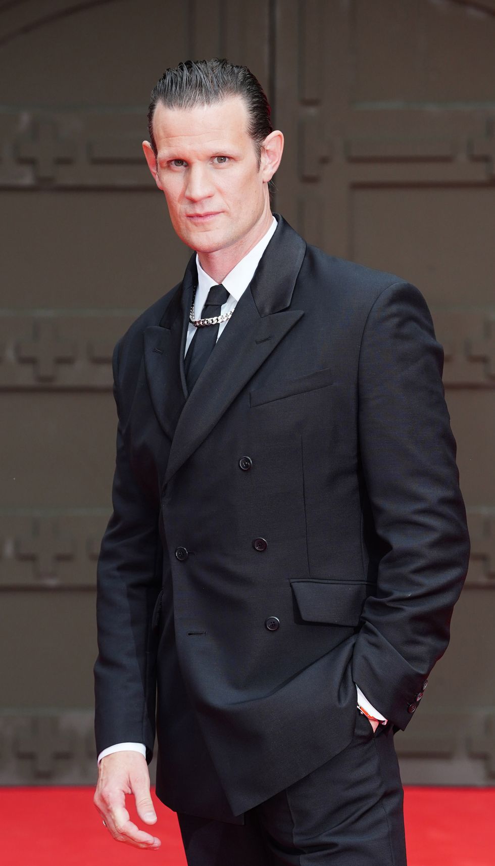 File photo dated 15/08/22 of Matt Smith, who has said The Queen used to watch episodes of The Crown via a projector on Sunday nights. The British actor, who played a young version of the Duke of Edinburgh in the popular royal-drama, said he wanted to return to the UK to experience the %22ceremony%22 of the monarch's state funeral due to be held on Monday.