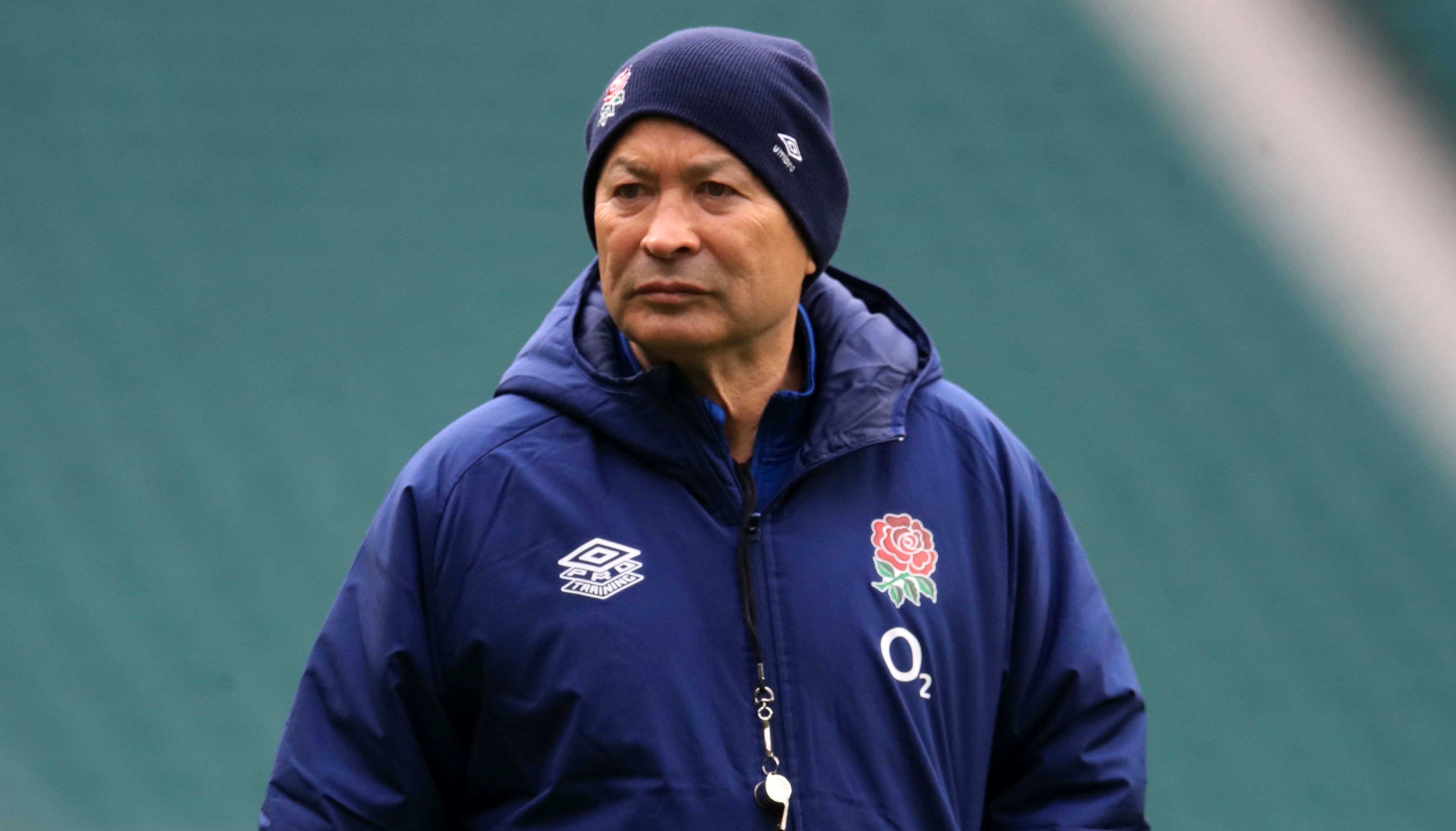 File photo dated 17-10-2020 of England coach Eddie Jones. England have sacked head coach Eddie Jones, the Rugby Football Union has announced. Issue date: Tuesday December 6, 2022.
