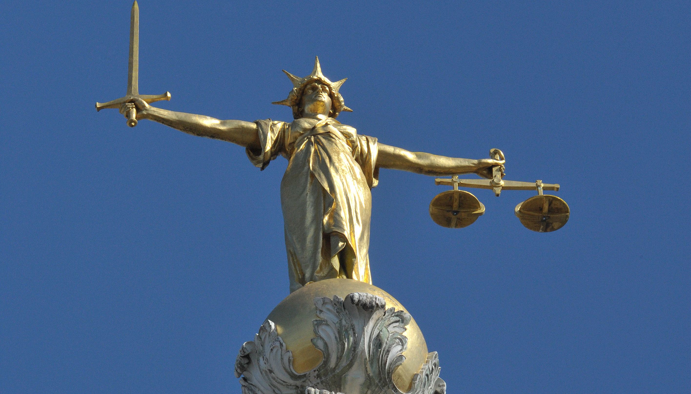 File photo dated 19/04/16 of the Lady Justice statue atop the Central Criminal Court, also referred to as the Old Bailey, London, where legal history was made on Thursday when the first live broadcast of Crown Court proceedings, showed Judge Sarah Munro QC passing sentence on 25-year-old Ben Oliver for the manslaughter of his grandfather. Issue date: Thursday July 28, 2022.