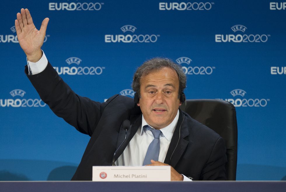 File photo dated 19-09-2014 of Michel Platini. Sepp Blatter and Michel Platini, formerly two of the most powerful men in world football, have been acquitted on fraud charges in the Swiss federal criminal court. Issue date: Friday July 8, 2022.
