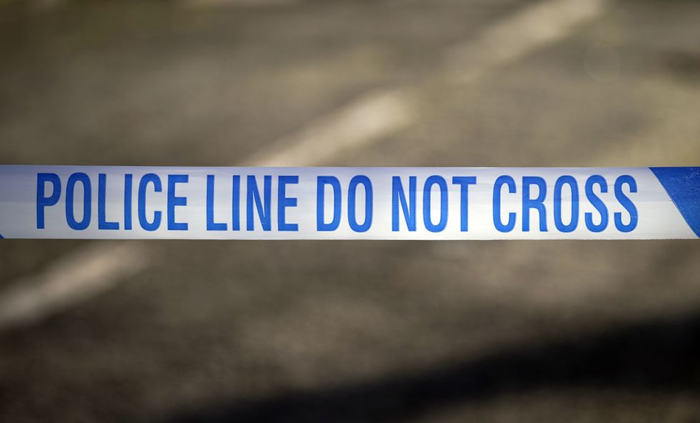 File photo dated 19/11/21 of Police tape near a scene of a suspected crime, as prosecutions and convictions for child sexual abuse have fallen by around half in four years, research by a children's charity suggests.