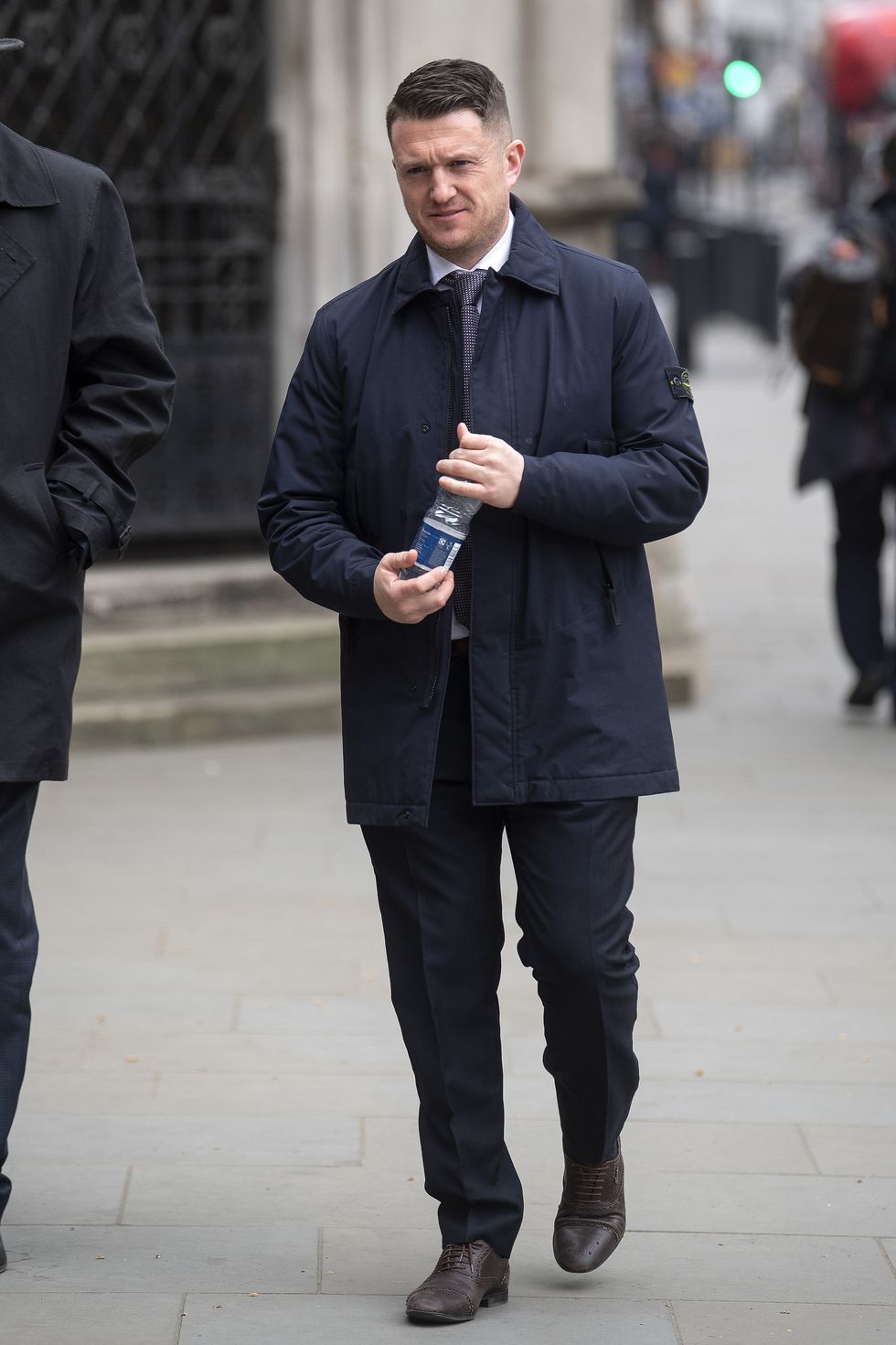 File photo dated 21/04/21 of Tommy Robinson, who has been summonsed to court to face contempt proceedings after he failed to attend the High Court for questioning over his finances. Issue date: Tuesday April 12, 2022.