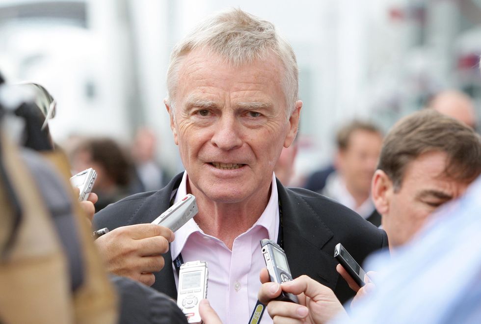 File photo dated 21-06-2009 of FIA president Max Mosley in the paddock. Issue date: Monday May 24, 2021.