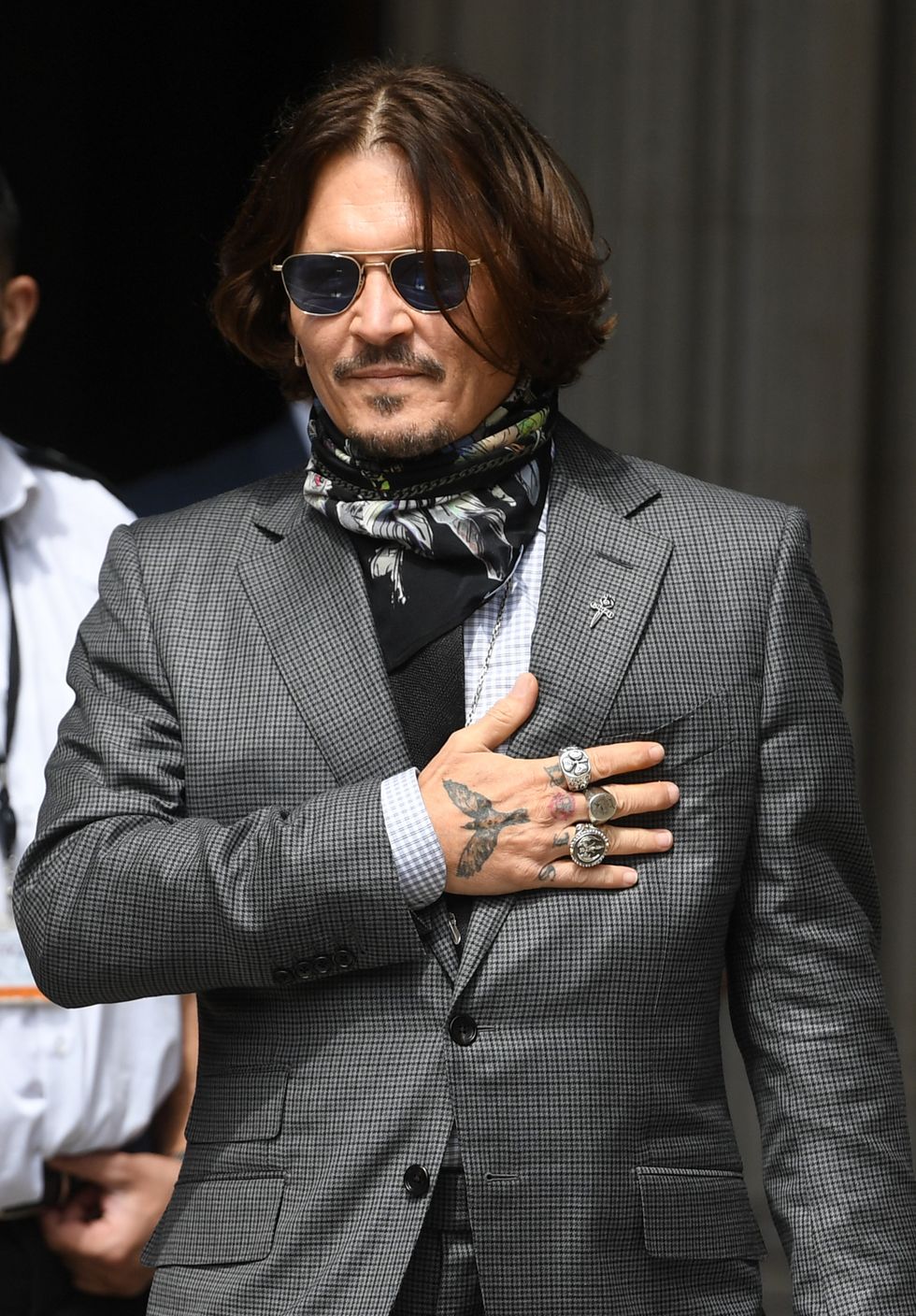 File photo dated 23/07/2020 of actor Johnny Depp arriving at the High Court in London. Mr Depp's multimillion dollar US defamation lawsuit against ex-wife Amber Heard is due to begin at a Virginia courthouse. Issue date: Monday April 11, 2022.